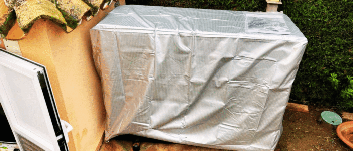 Pool heater and cover Malaga