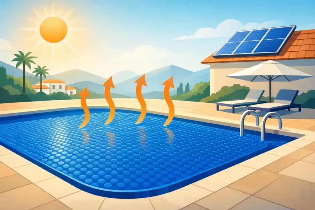 Do Solar Pool Covers Retain Heat in Spain?