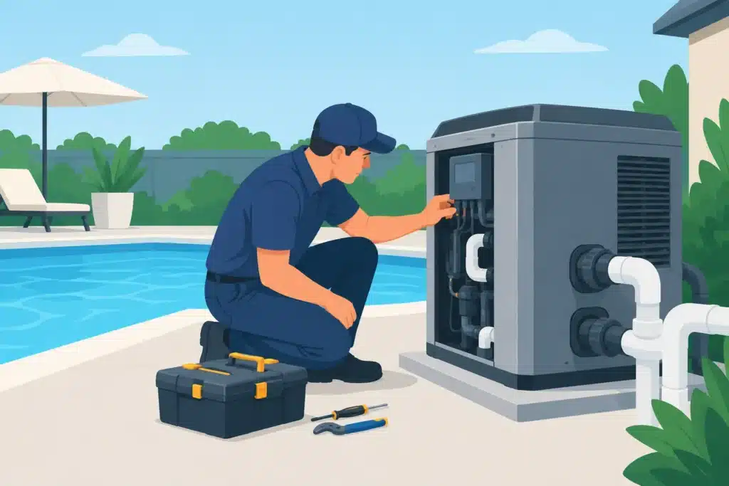 How to Troubleshoot Pool Heater Problems Safely