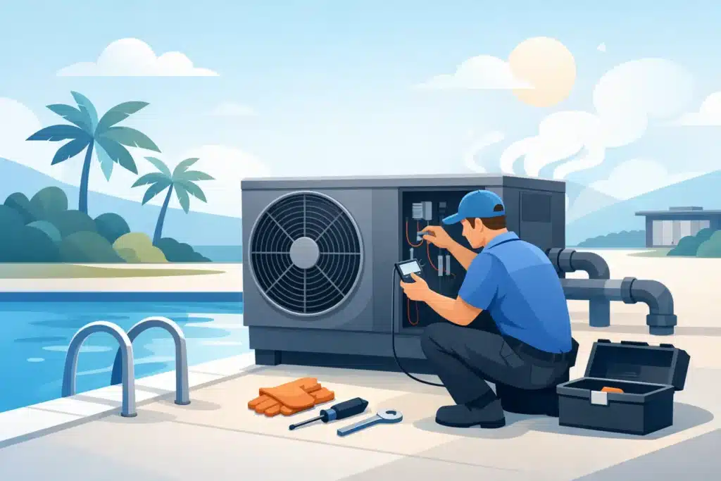 Pool Heat Pump Servicing for Reliable Warmth