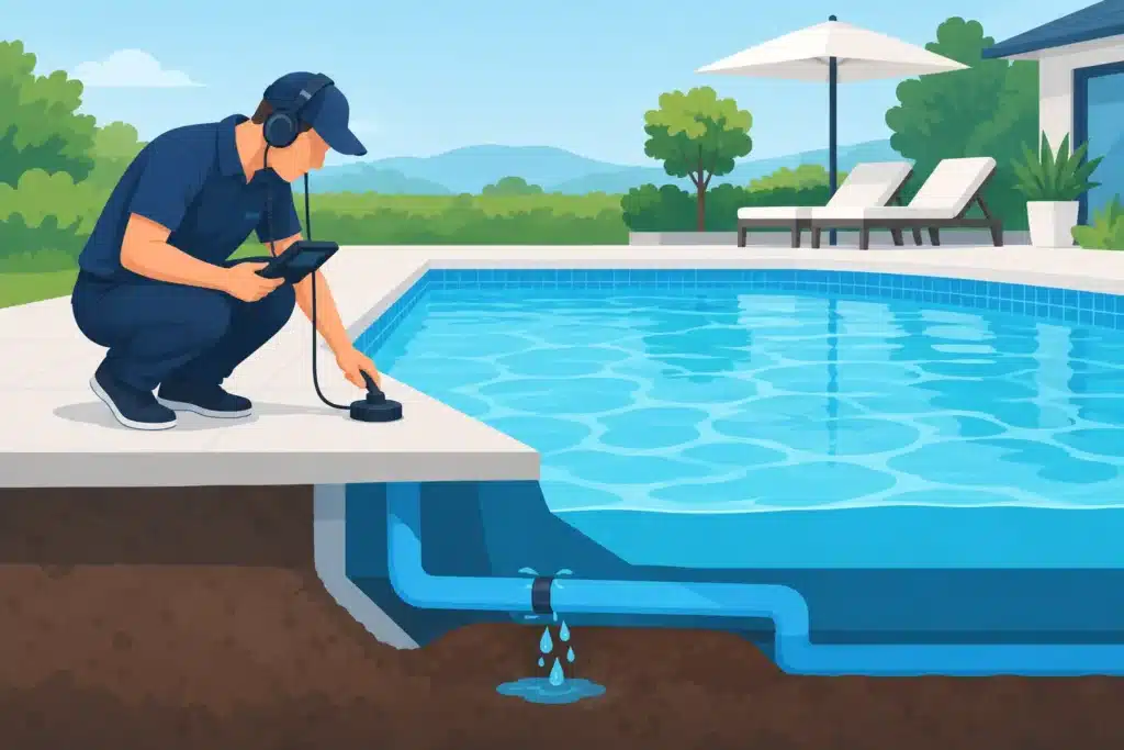 Pool Leak Detection to Find Water Loss Early